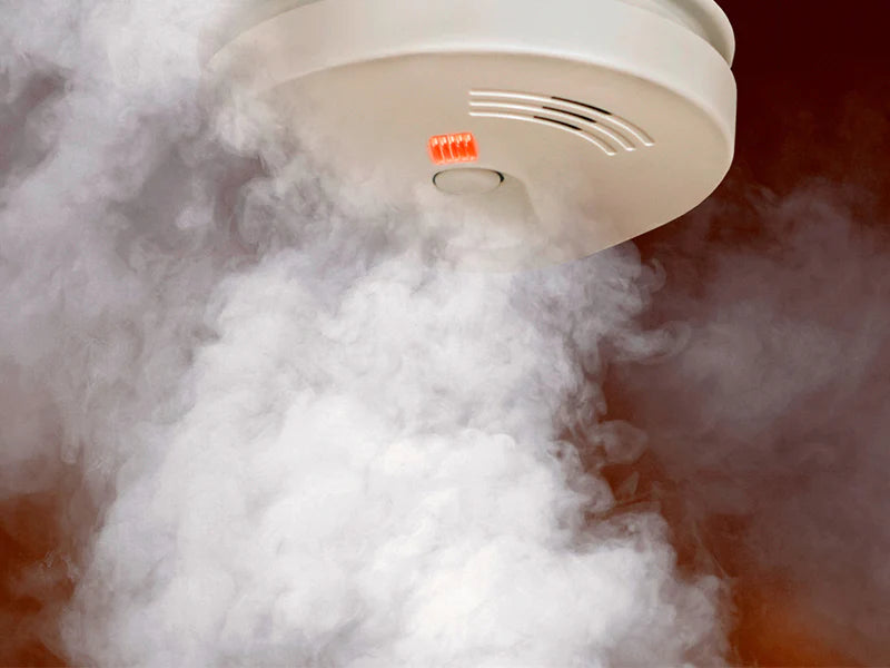 Löst eine kanalfreie Abzugshaube zum Lüften die Rauchwarnmelder aus?