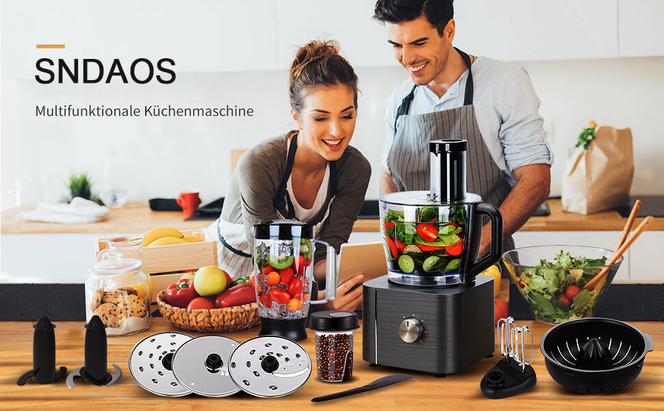 SNDOAS 11 in 1 Küchenmaschine