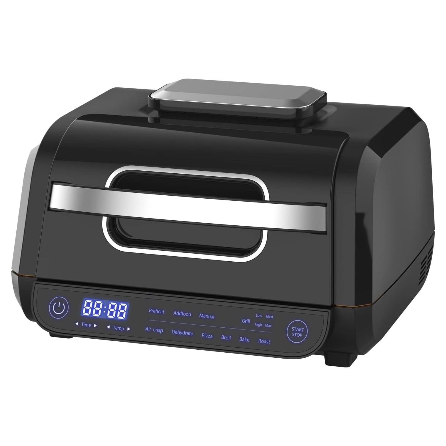 8-in-1 Grill & Heißluftfritteuse 1700W mit Touch-Steuerung