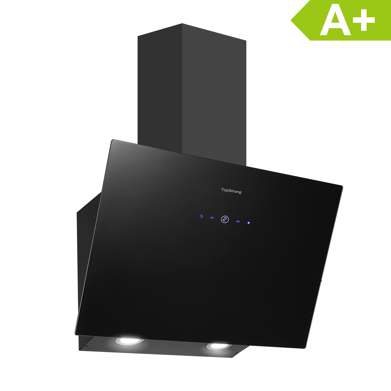 DEGV- 1360- Wandhauben Dunstabzugshaube 60cm 700m³/h Umluftabzugshauben - [Energieklasse A+]
