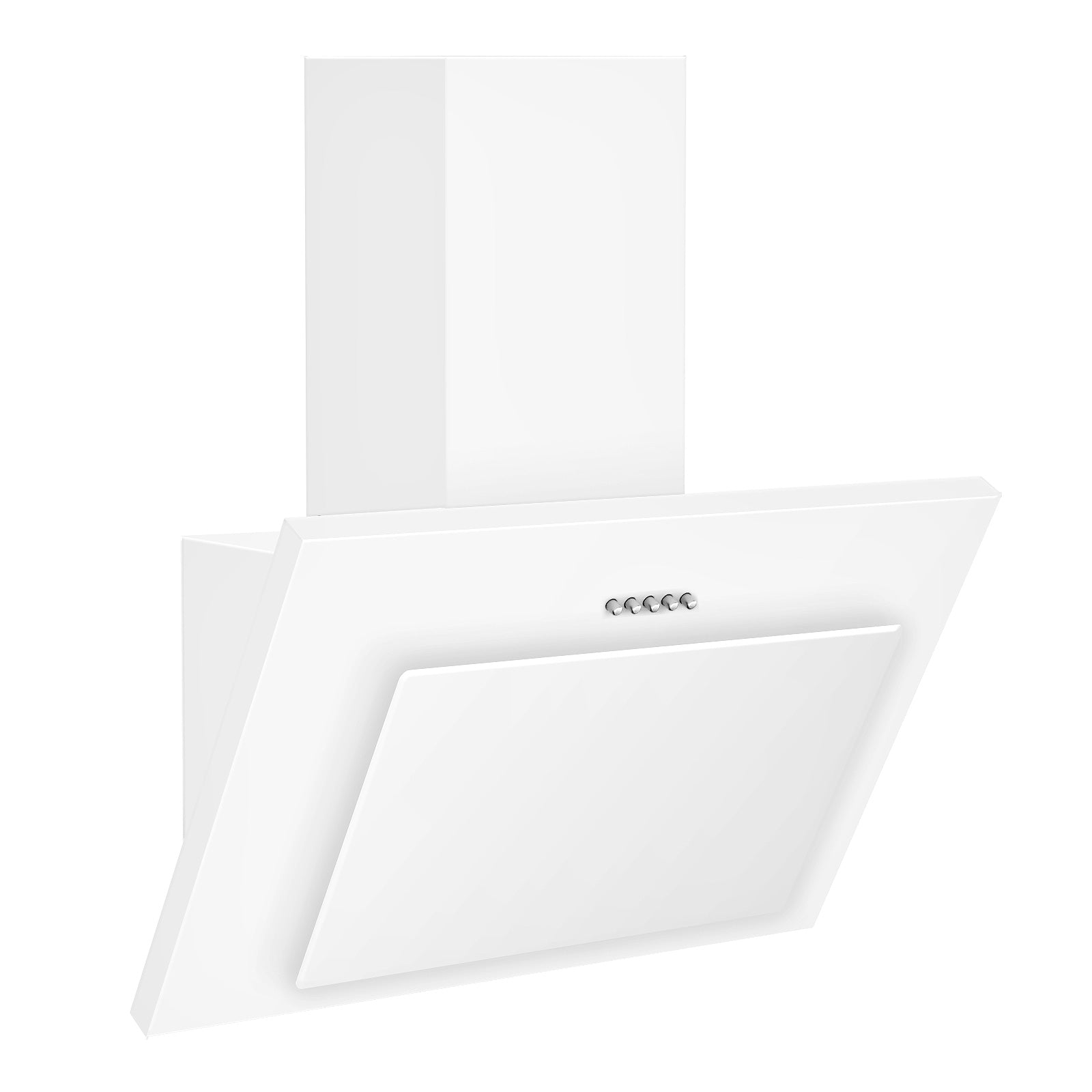 EUGV- 4760- 60cm Wandhaube Dunstabzugshaube, 350m³/h Umluft Ablufthaube [Energieklasse B]