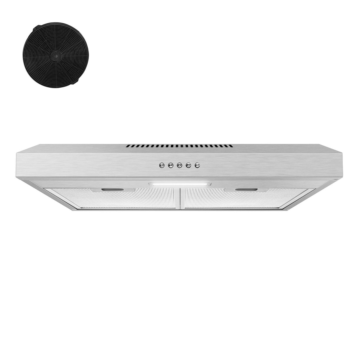 Gasland Chef SR60SS Dunstabzugshaube 60cm Umluft, Leise Abluft 202 m³/h Aktivkohlefilter, 3 Stufen Touch Control Unterbauhaube abzugshaube mit Filter Edelstahl Silber Glasbildschirme Gasland Chef SR60SS Dunstabzugshaube 60cm Umluft, Leise Abluft 202 m³/h Aktivkohlefilter, 3 Stufen Touch Control Unterbauhaube abzugshaube mit Filter Edelstahl Silber Glasbildschirme