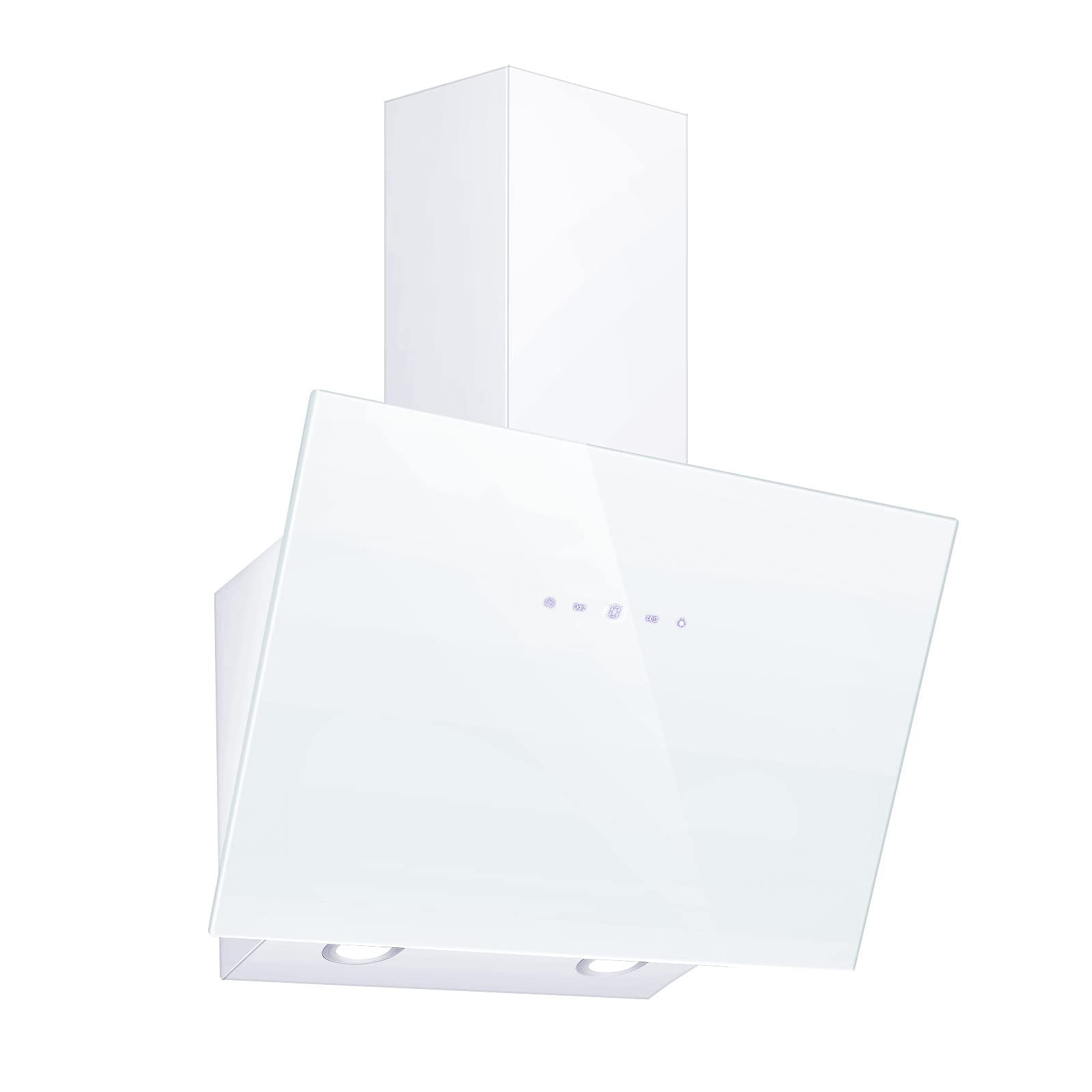 EUGV- 1360W - 60cm Kopffreie Wandhaube mit 700 m³/h Dunstabzugshaube [Energieklasse A+]
